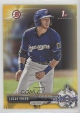 2017 Bowman Prospects Retail Yellow Lucas Erceg #BP7 ex0