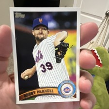 Topps 2011 Update Series Bobby Parnell New York Mets #US120 MLB Baseball