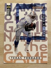 1997 Upper Deck Collector's Choice - Eddie George #69 - Texas Tornado - Oilers