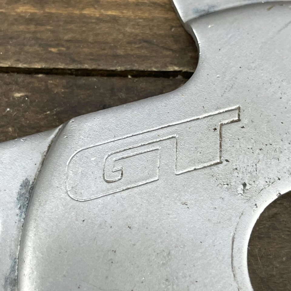 Передняя звездочка VIntage GT BMX Spider 110 BCD 135 г BMX Interceptor серебристая 1990-е - Изображение 2 из 4