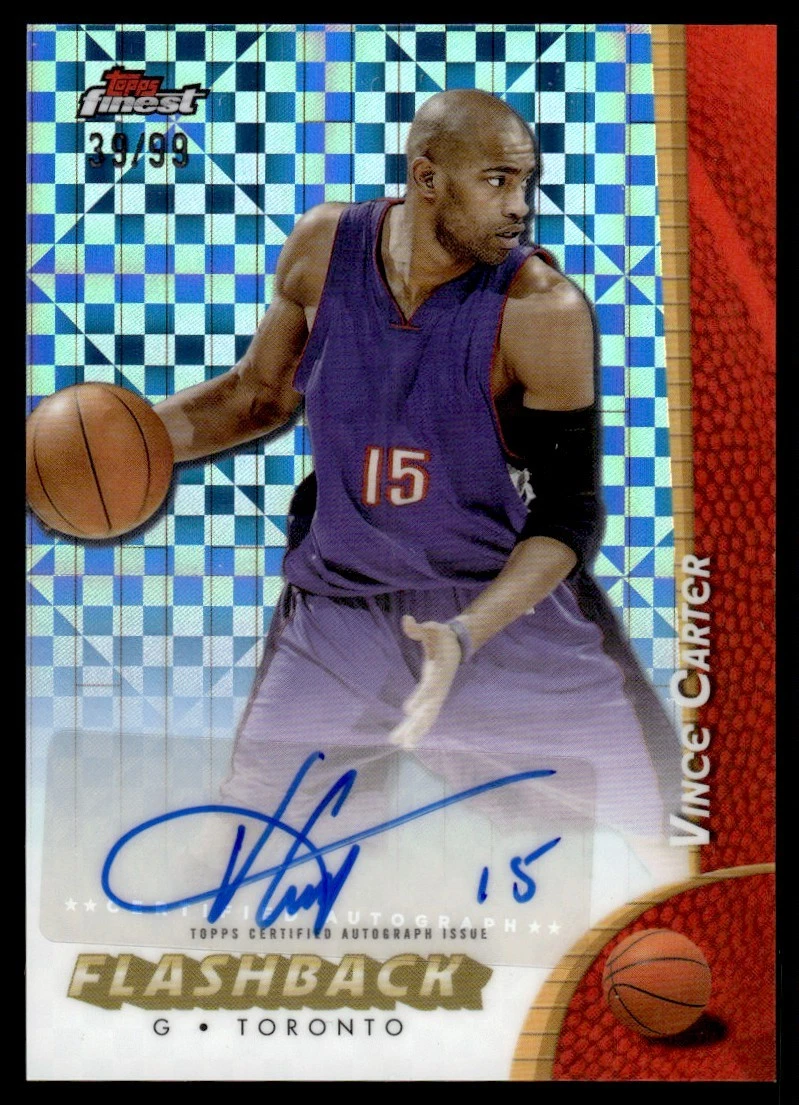 Vince Carter Autograph Basketball Cards for sale | eBay