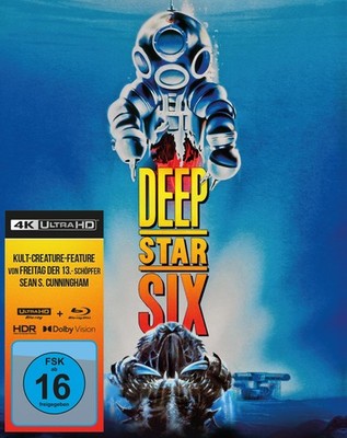 DEEP STAR SIX (4K UHD Blu-ray) Taurean Blacque Nancy Everhard Sean S. Cunningham