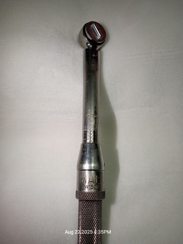 Mac Tools TW150R - 1/4" Drive - Axis-Head Torque Wrench 20-160 in-lbs. - P4 - Picture 7 of 11