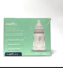 Evenflo 6pk Balance Standard-Neck Anti-Colic Baby Bottles - 4oz -