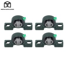 4× UCP205-16 Pillow Block Bearing 1" Bore 2-Bolt Self-Aligning Solid Base