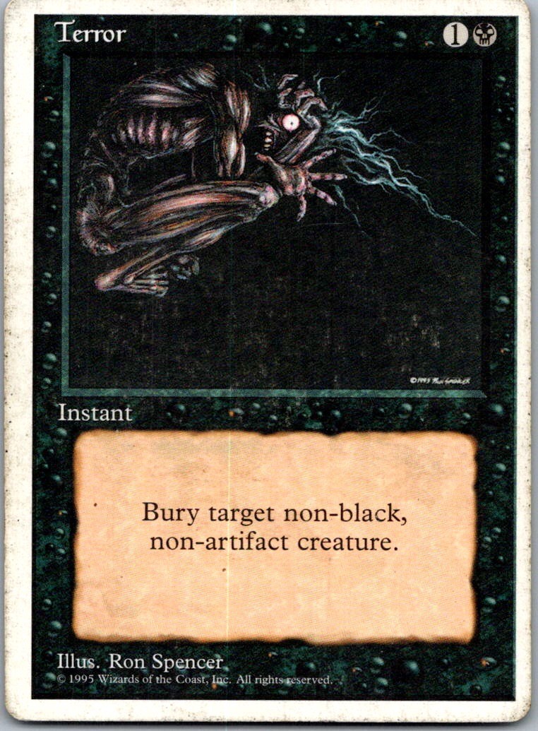 Terror C 2PS # NM MTG Magic