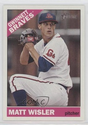 2015 Topps Heritage Minor League Edition Matt Wisler #154 Rookie RC 3n4