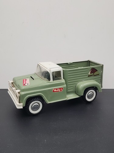 Vintage Buddy L "Buddy L Ranch” Green Horse Hauler Pickup Truck