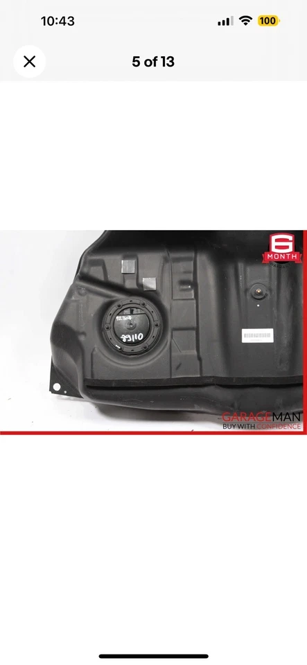 Conjunto depósito gasolina mercedes w221 s500 s600 07-13 Foto 2 de 4