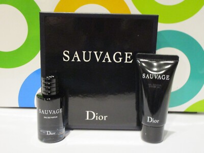 #ad CHRISTIAN DIOR SAUVAGE 2 PIECE MINI SET READ DETAILS $40.00