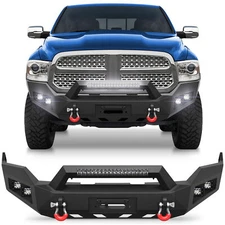 Steel Front Bumper For 2013-2018 Dodge Ram 1500 & 2019-2024 Ram 1500 Classic
