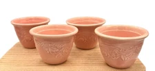 Vintage Oven Serve Ware Pink Custard Tapered Dessert Cup 2 1/2" - 4 Cups