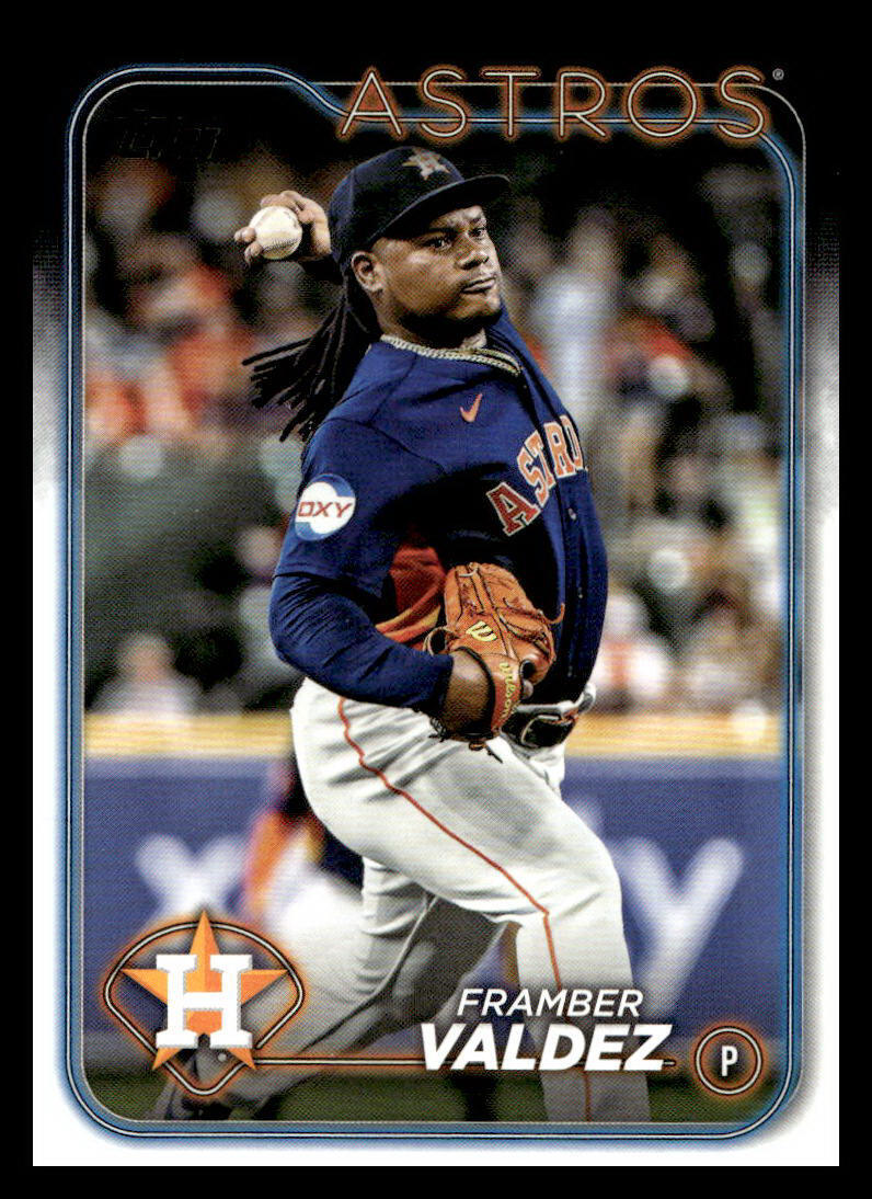 2024 Topps Series 1 Framber Valdez #220 Houston Astros | eBay