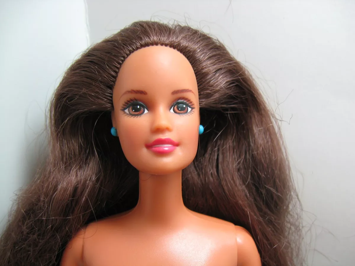 Brunette barbie best sale