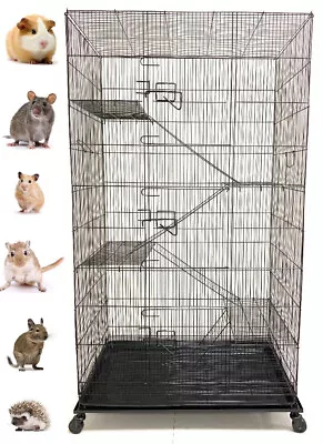 MCAGE 55" XLarge 5-Level Ferret Chinchilla Sugar Glider Rat Mice Squirrel Hamster Cage
