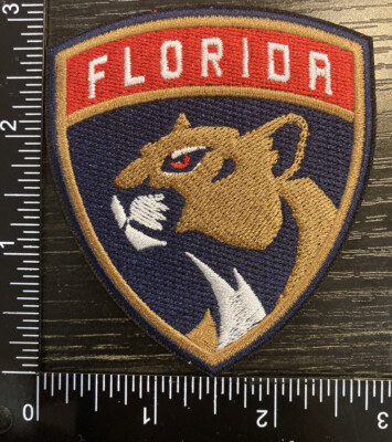 Florida Panthers NHL NATIONAL HOCKEY LEAGUE LOGO EMBROIDERED IRON ON PATCH