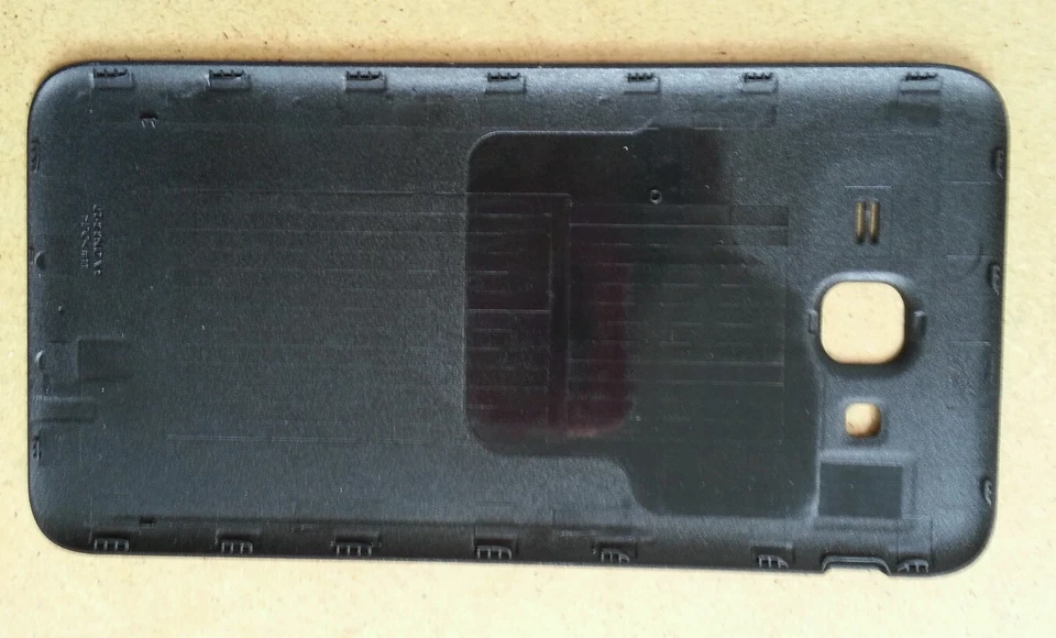 OEM Nuevo Batería Trasera Puerta Carcasa Cubierta SAMSUNG GALAXY J7v Negro Foto 2 de 2
