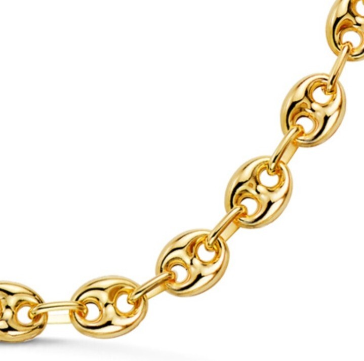 18k gold chain Calabrote X 60 size