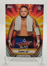 2019 Topps WWE Summerslam Wrestling Base #39 Samoa Joe