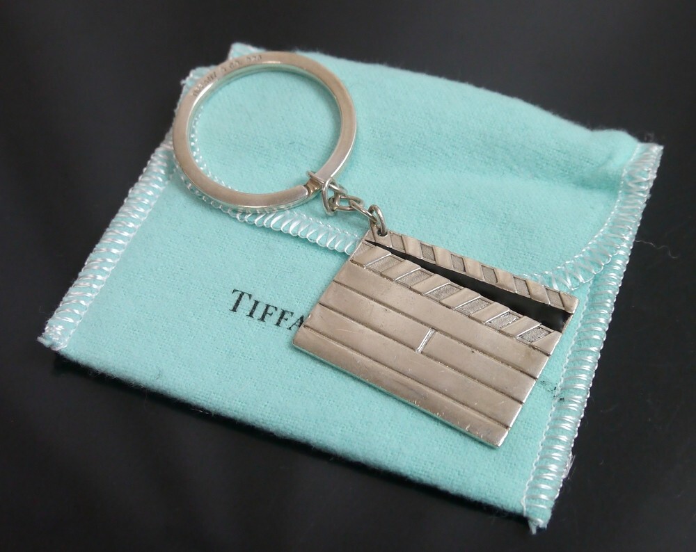Keychain - Rectangle - Treble Clef Note - Leather Keychain - Rectangle - Treble Clef Note - Leather