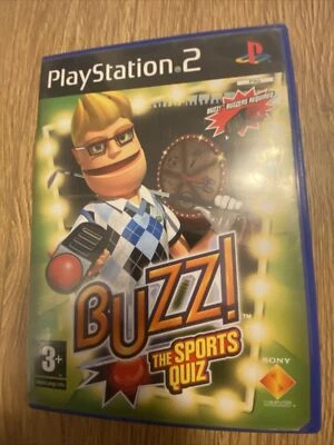 Buzz ! The Sports Quiz - Sony PS2  PlayStation 2 Complete With Manual - Image 1 of 3
