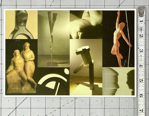 Sculpture: Figure In Motion - 2001 Art Announcement Card - Louise Bourgeois - Picture 4 of 6