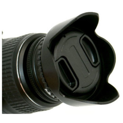 A&R 52mm Tulip Flower Lens Hood For Nikon D3200 D5200 D800 D700 D7100 D300 18-55