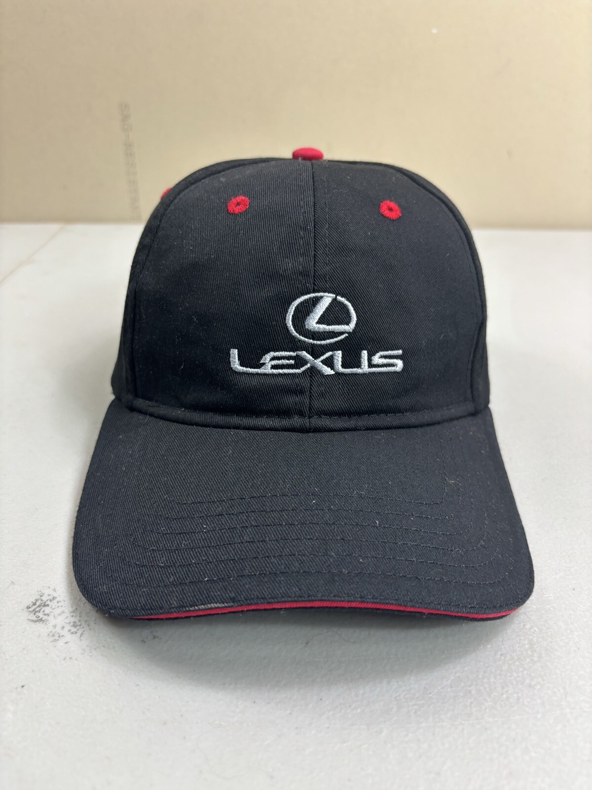 LEXUS Hat Black Baseball Cap Strap-back Adjustabl… - image 1