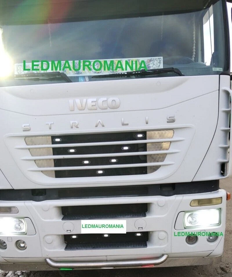 KIT LED STRALIS IVECO H7 24V 2015 100W LUCI PROFESSIONALE 6000K ANABBAGLIANTE PV - Immagine 4 di 4
