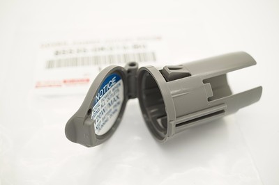 GENUINE TOYOTA HILUX FORTUNER 2004-2015 GREY CIGARETTE LIGHTER SOCKET COVER 