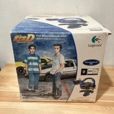 PS2 Sony GT Force Initial D version Logitech Drift AE86 Game Race Used