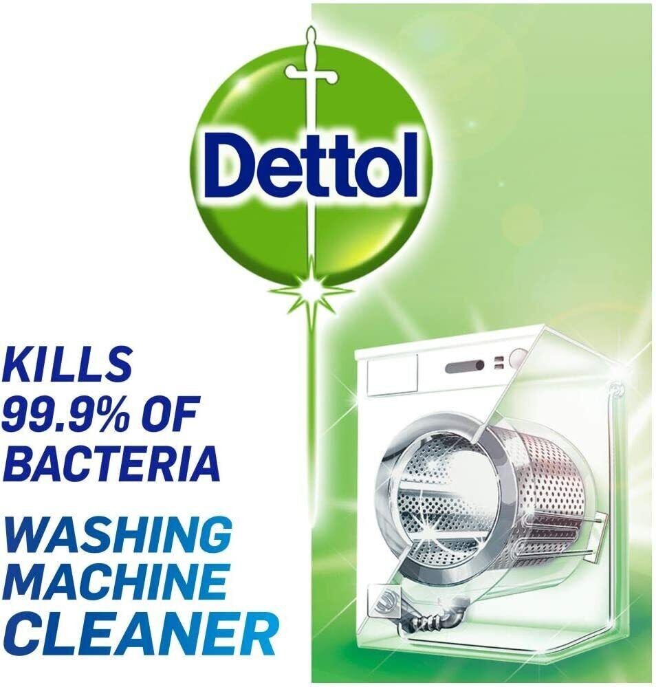 Dettol Washing Machine Cleaner Original 250ml Kills 99.9 of Bacteria