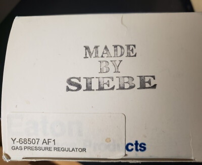 Eaton Gas Pressure Regulator Valve Y-68507-AF1 (Replacement For ...