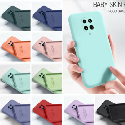 For Xiaomi 11 Poco F3 X3 NFC Redmi Note 11 9s 9 8 Pro Liquid Silicone Case Cover