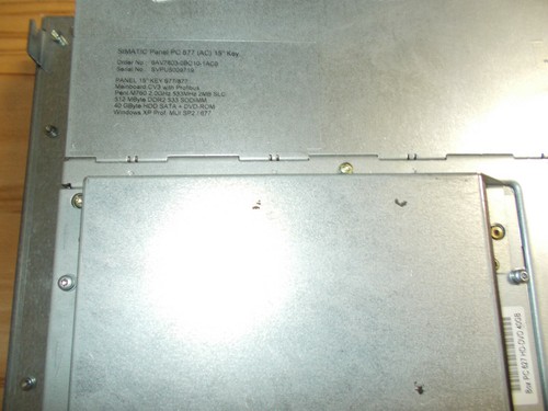 Siemens Simatic S7 Panel PC 677 15" Key 6AV7603-0BC10-1AC0 6AV7 603-0BC10-1AC0 - Bild 5 von 8