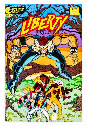 The Liberty Project #1-3 (1987 Eclipse Comics) 1st App. & Origin Kurt Busiek NM- - Picture 5 of 8
