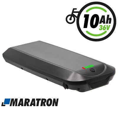 Maratron Gepäckträger-Akku YJ145 - 36V 10,4Ah (374Wh) - für E-Bikes von Telefunk