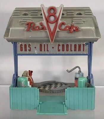 Disney Pixar World Cars Mini Adventures Floâs V8 Cafe Playset Radiator Springs | eBay