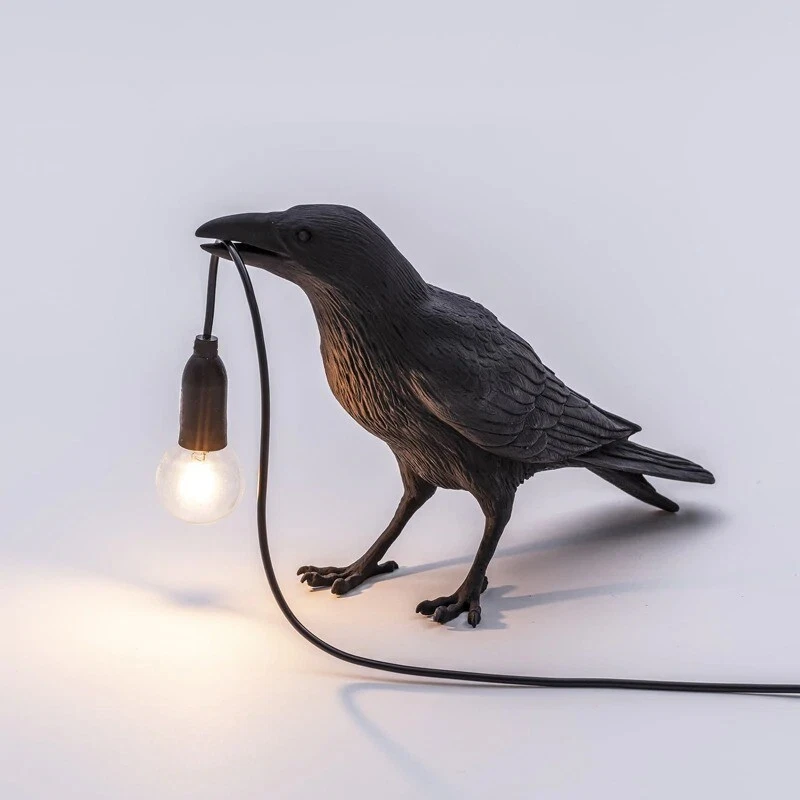 Iron crow lamp deals