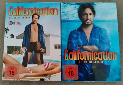 CALIFORNICATON - DIE KOMPLETTE STAFFEL 1+2  ALS DVD-SET - TOP KULT - TOP SERIE