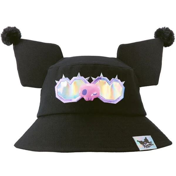 Universal Studios] Kuromi Bucket hat Size:Free Black From JP NEW