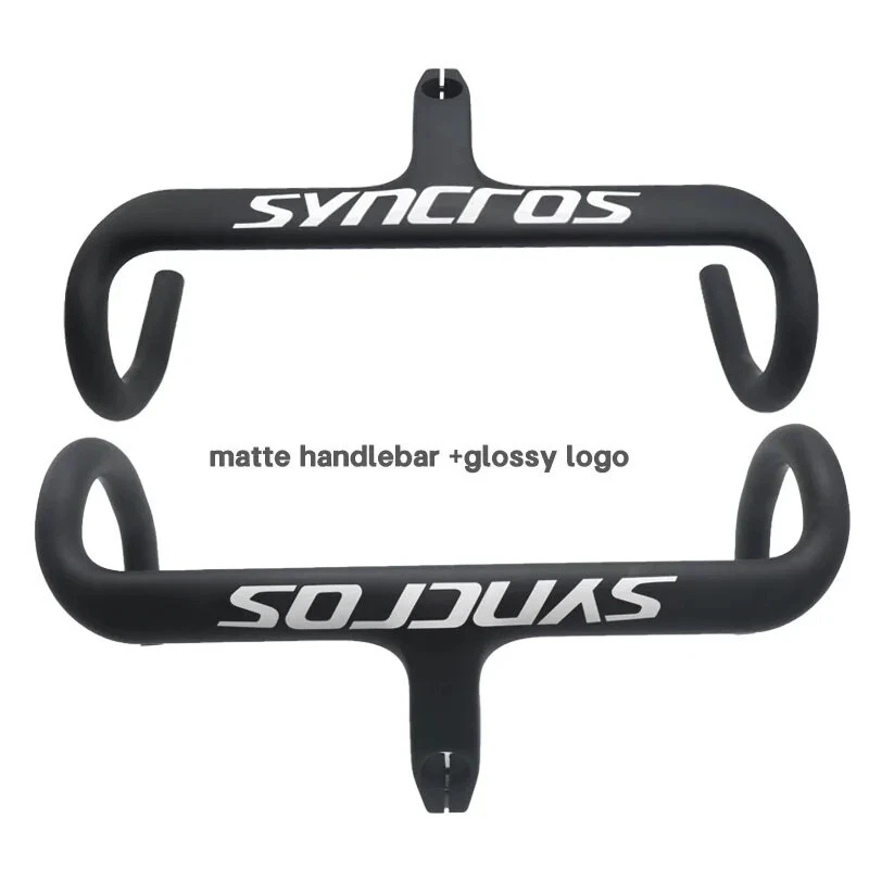 Road Bike Carbon Fiber Handlebar 380/400/420/440mm 28.6mm Handle Bar with Stem - Image 4 of 4