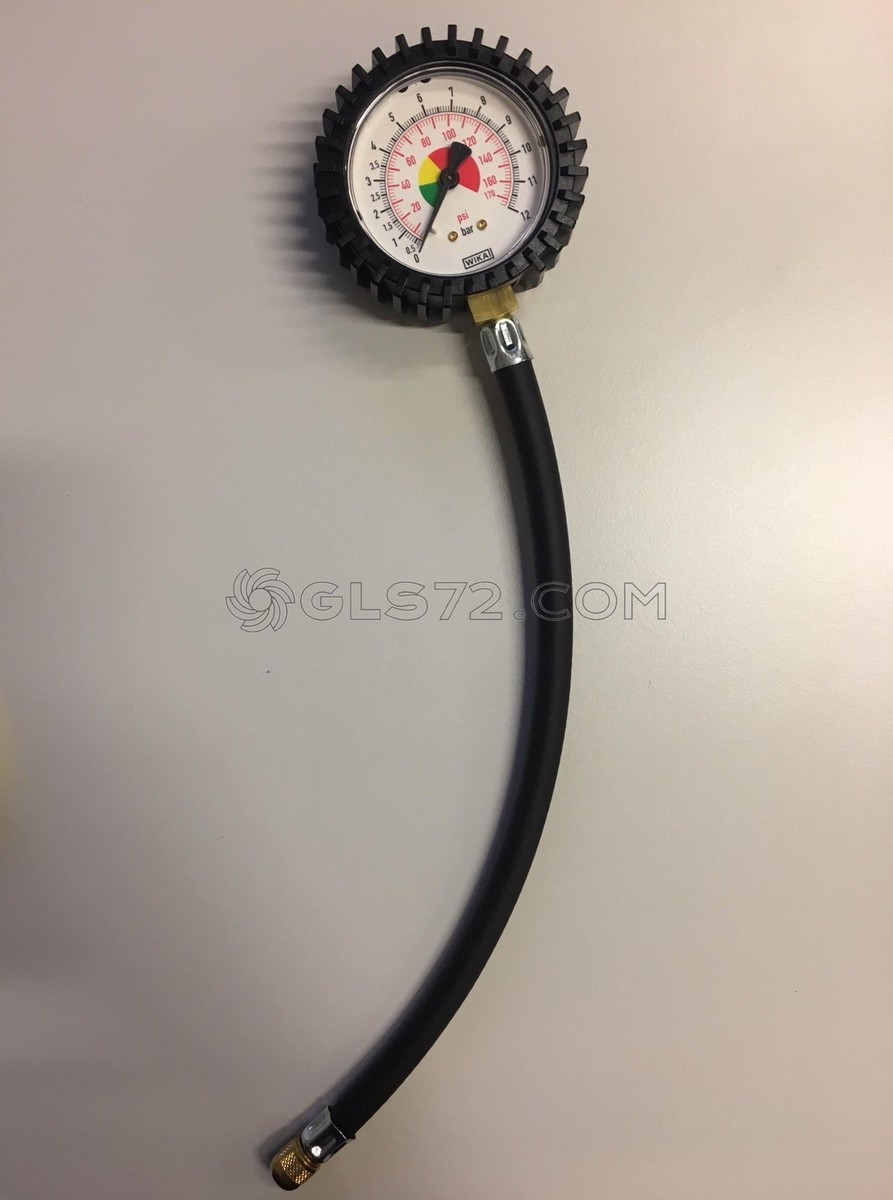 URAQT Manometro Pressione Pneumatici Digitale 220PSI - Gonfia, Sgonfia E Misura Con 20 Accessori - Foto 14