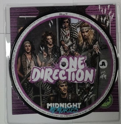 One Direction – Midnight Memories - 7 Vinyl 45 rpm Picture Disc - NEW Sealed - 