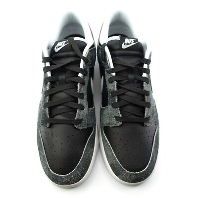 Nike Dunk Low Retro PRM Animal Pack Zebra Sneakers DH7913 001 Men\'s Size 12.5 Nike Dunk Low Retro PRM Animal Pack Zebra Black DH7913-001  main image 3