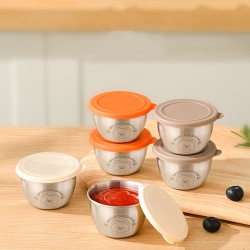 80ML Salad Dressing Container Leak-proof Condiment Containers Outdoor