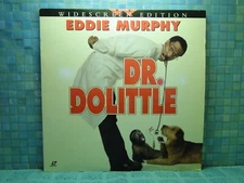 Dr. Dolittle Eddie Murphy Widescreen Edition Laserdisc -EXTRA LDs SHIP FREE