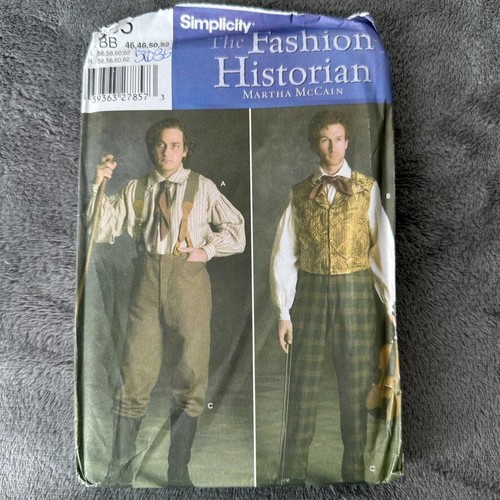 Simplicity Sewing Pattern 5035 Sz 48-52 Wild West Costume Theater Cosplay