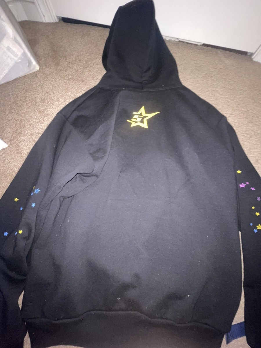 Spider Worldwide × Young Thug Sp5der Black Pink Hoodie 100