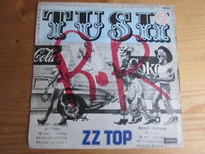 ZZ TOP ..TUSH ..PROMO ..TASCHE NICHT VERMARKTET FEHLT IN DER PLATTE 